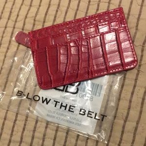 Vegan Croc card Case